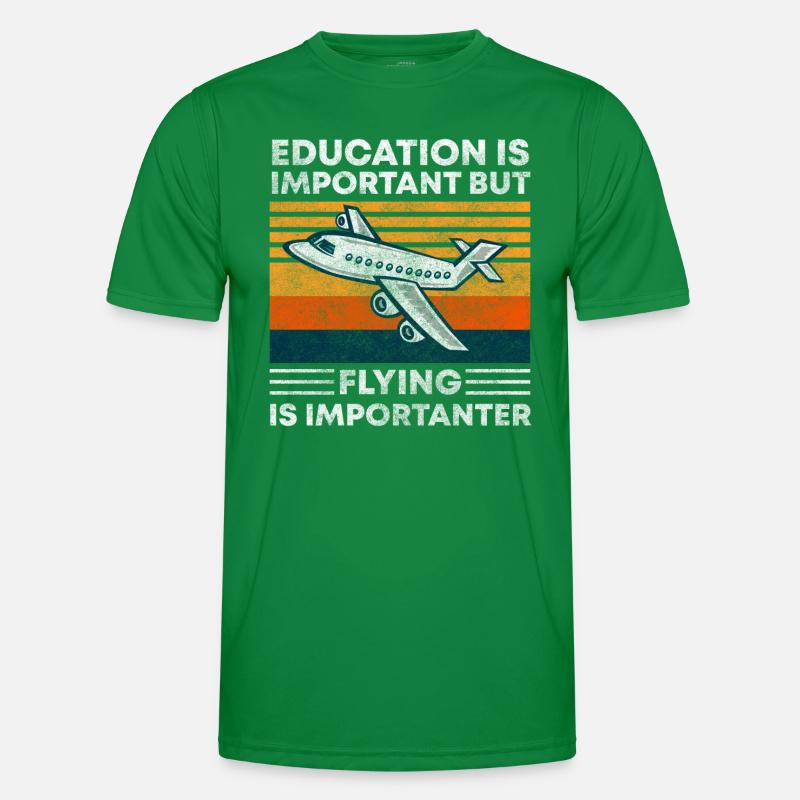 Pilot Work Pilots Gliders Men's Functional T-Shirt