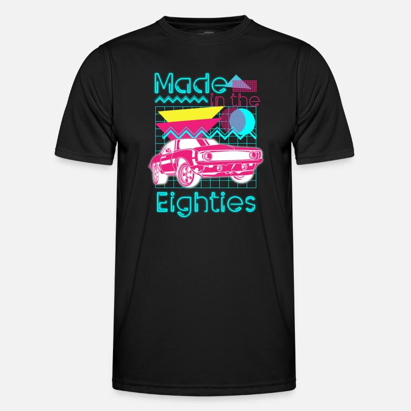 Neon Cool Costume Neon Signs - Men's Functional T-Shirt - black