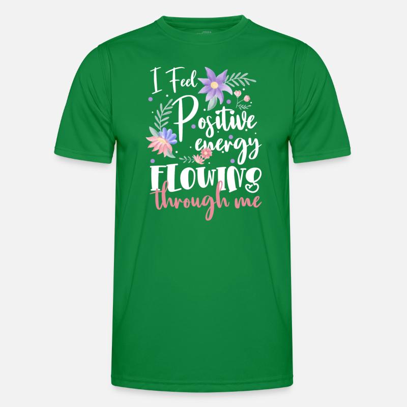 Positif, optimiste, amour de soi T-shirt sport Homme