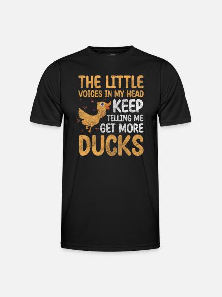 Ducklings Waterfowl - Men's Functional T-Shirt - black