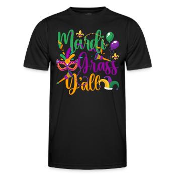 Tradition de célébration du défilé du parti - T-shirt sport Homme - noir - Devant - AI Model Male 178 dark (178cm)