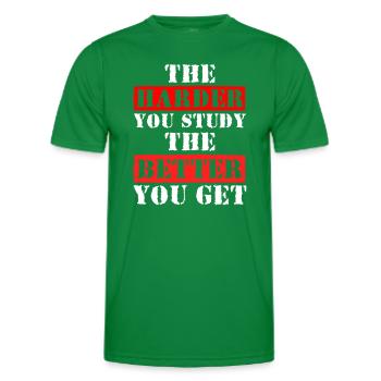 Student Lehrer Pleite Abschluss - Männer Funktions-T-Shirt - Kelly Green - Vorne - AI Model Male 178 dark (178cm)