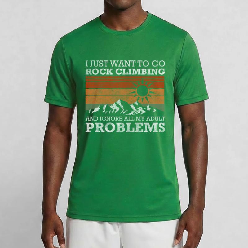 Problem Solution Cool Men's Functional T-Shirt