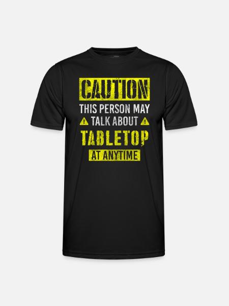 Play Role Playing Strategy - Men's Functional T-Shirt - black