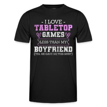 Spiel Nerd Rollenspiel Strategie - Männer Funktions-T-Shirt - Schwarz - Vorne - AI Model Male 178 dark (178cm)
