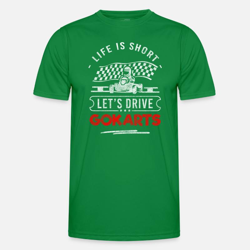 Pilote de course Karting Hobby T-shirt sport Homme