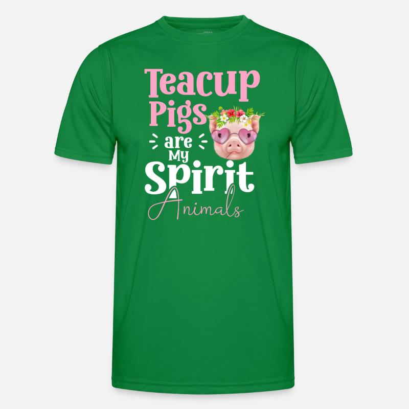 Teacup Cochon Minipig Pet T-shirt sport Homme