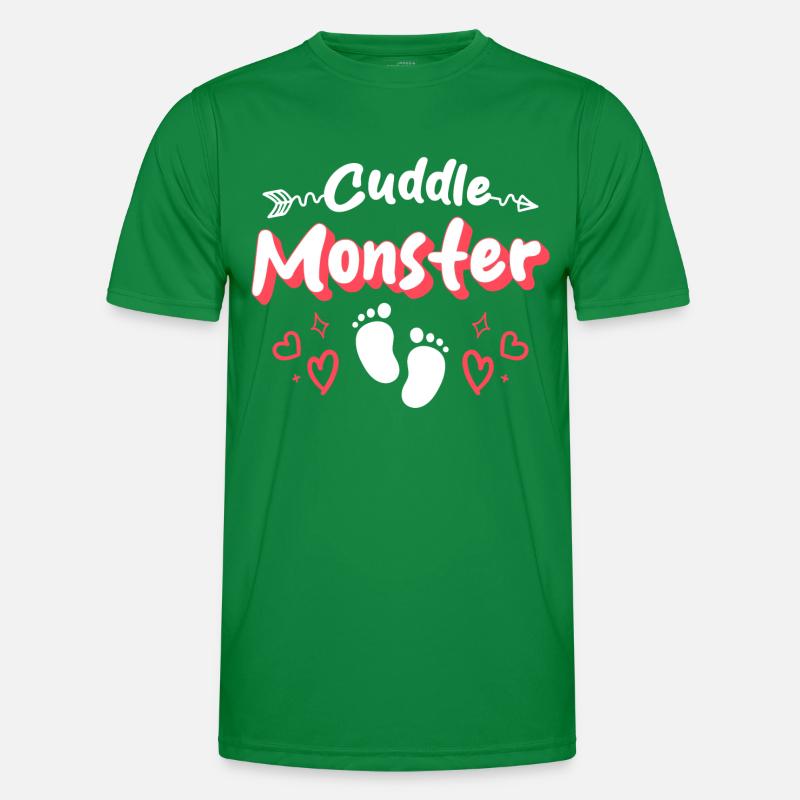 Cuddling Hug Relationship Men's Functional T-Shirt