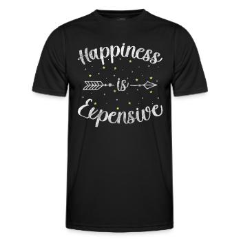 Motivation Positive thinking Optimism - Men's Functional T-Shirt - black - Front - AI Model Male 178 dark (178cm)