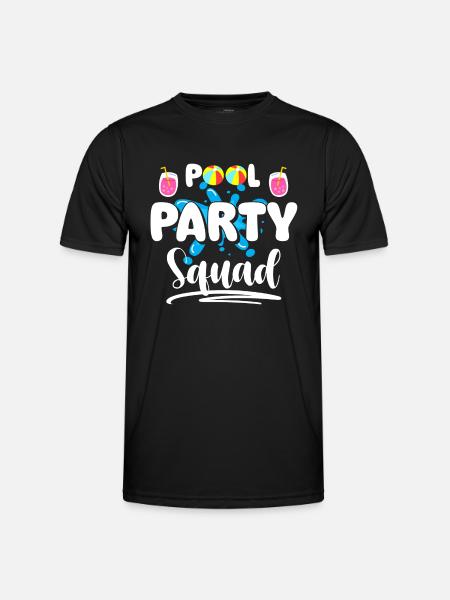Party Party Monster Summer - Men's Functional T-Shirt - black