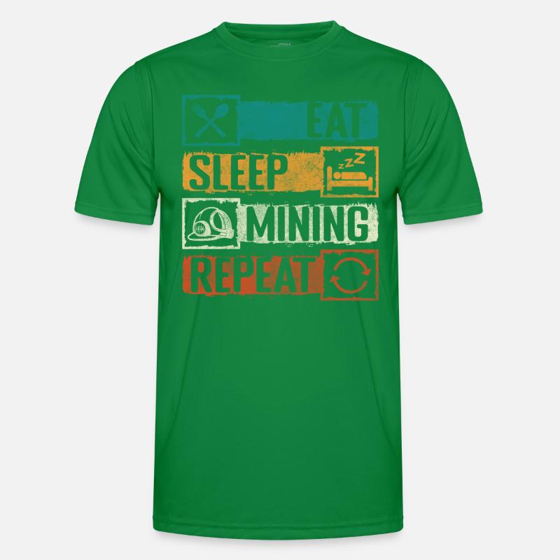 Miner Stones Men's Functional T-Shirt