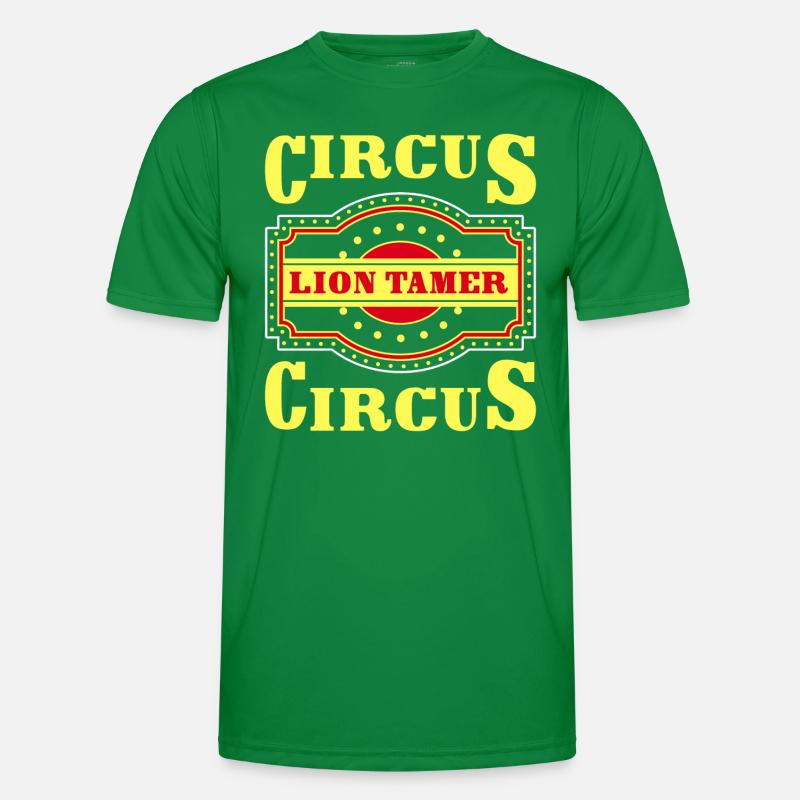 Circus Tent Ringmaster Performers Men's Functional T-Shirt
