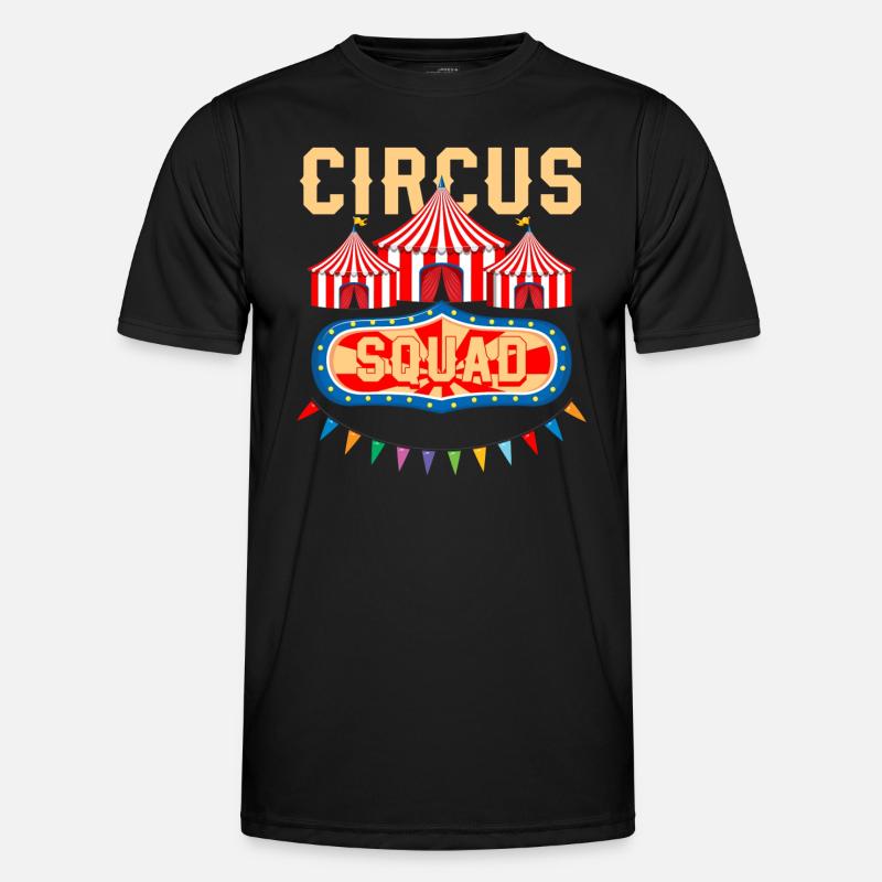 Manege travelling circus Ringmeister - Men's Functional T-Shirt - black