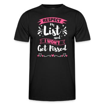 Shopping Accros du shopping Reine du shopping Mode - T-shirt sport Homme - noir - Devant - AI Model Male 178 dark (178cm)
