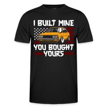 Tuner Performance Wrench Automotive - Men's Functional T-Shirt - black - Front - AI Model Male 178 dark (178cm)