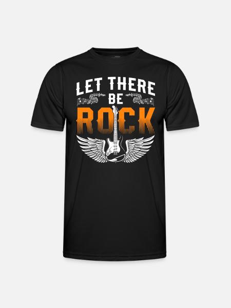 Music, Rock, Music, Music, Music - Men's Functional T-Shirt - black
