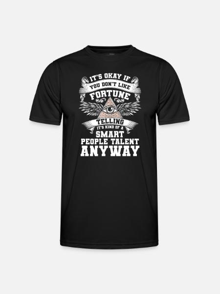 Hellseher Sterne - Männer Funktions-T-Shirt - Schwarz