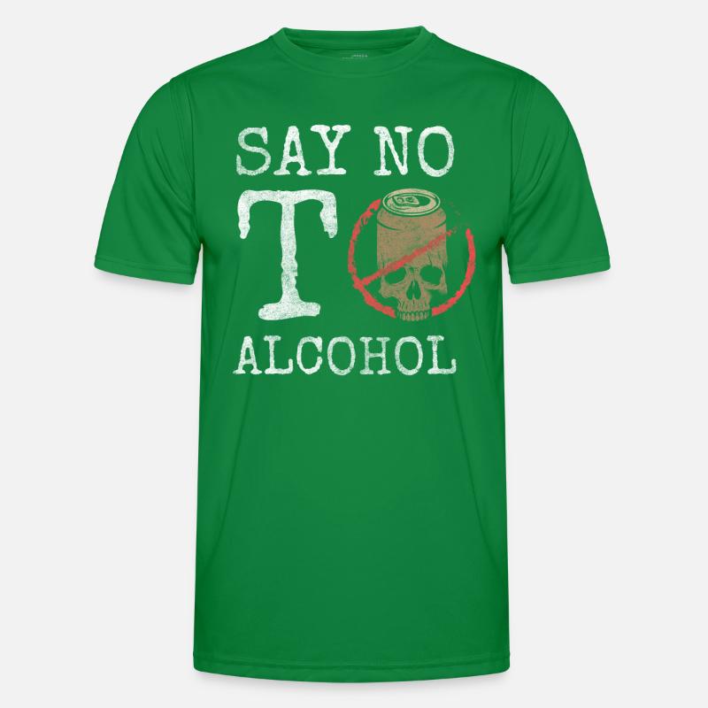 Non-Alcoholic Alcoholics Drinking Reboot Men's Functional T-Shirt