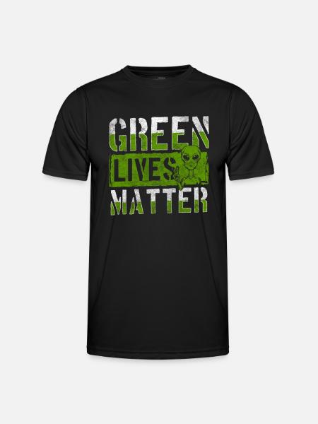 Alien Area 51 - Men's Functional T-Shirt - black