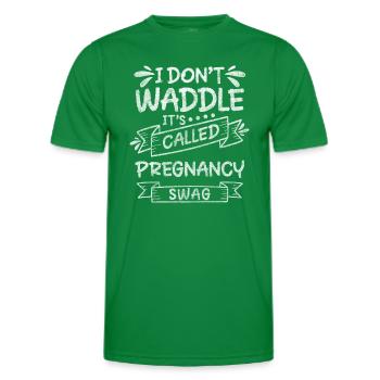 Bébé Naissance Progéniture Enfants - T-shirt sport Homme - vert - Devant - AI Model Male 178 dark (178cm)