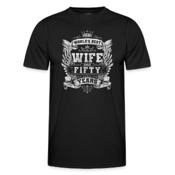 Party Alkohol Lustig Abfeiern - Männer Funktions-T-Shirt - Schwarz - Vorne - AI Model Male 178 dark (178cm)