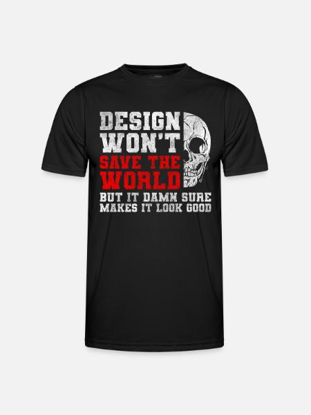 Dessins d’art - T-shirt sport Homme - noir