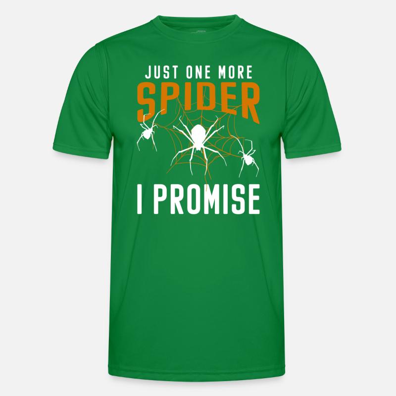 Spiderweb Halloween Bite Men's Functional T-Shirt