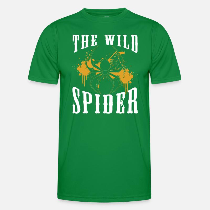 Cobweb, Nature, Fishnet, Silk Threads Men's Functional T-Shirt