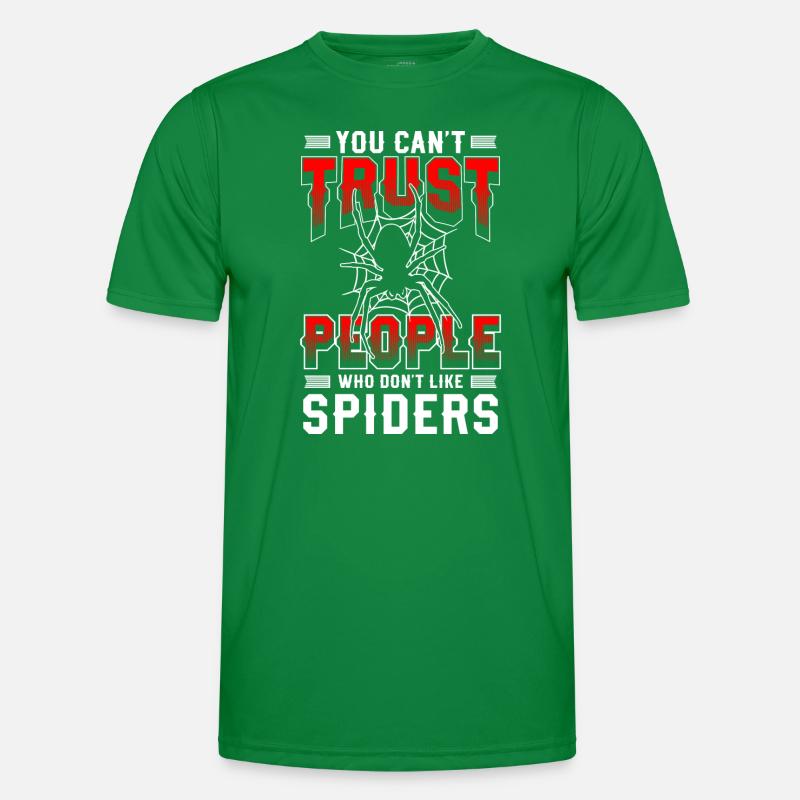 Araignées Nature Arachnides T-shirt sport Homme