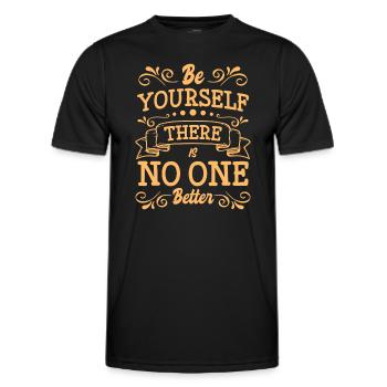 Einzigartig Regenbogen Kreativ Besonders - Männer Funktions-T-Shirt - Schwarz - Vorne - AI Model Male 178 dark (178cm)