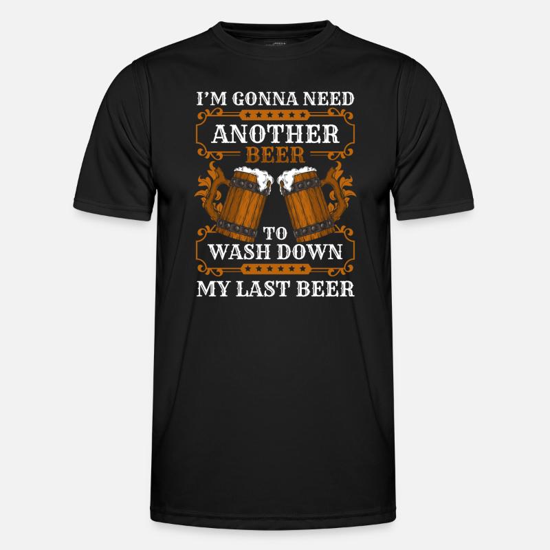 Drinking Drunk Celebration - Men's Functional T-Shirt - black