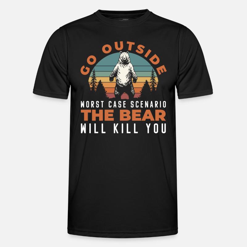 Wild Stark Berlin - Männer Funktions-T-Shirt - Schwarz