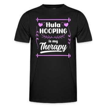 Hullern Tire Training Hobby - T-shirt sport Homme - noir - Devant - AI Model Male 178 dark (178cm)