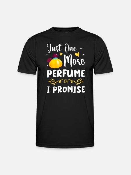Parfum Duftnote Duftspray Sammler - Männer Funktions-T-Shirt - Schwarz
