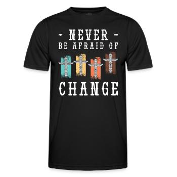 Traum Mystisch Motivation Esoterik - Männer Funktions-T-Shirt - Schwarz - Vorne - AI Model Male 178 dark (178cm)