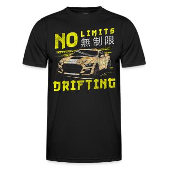 Car Tuner Vehicle Racing - Men's Functional T-Shirt - black - Front - AI Model Male 178 dark (178cm)