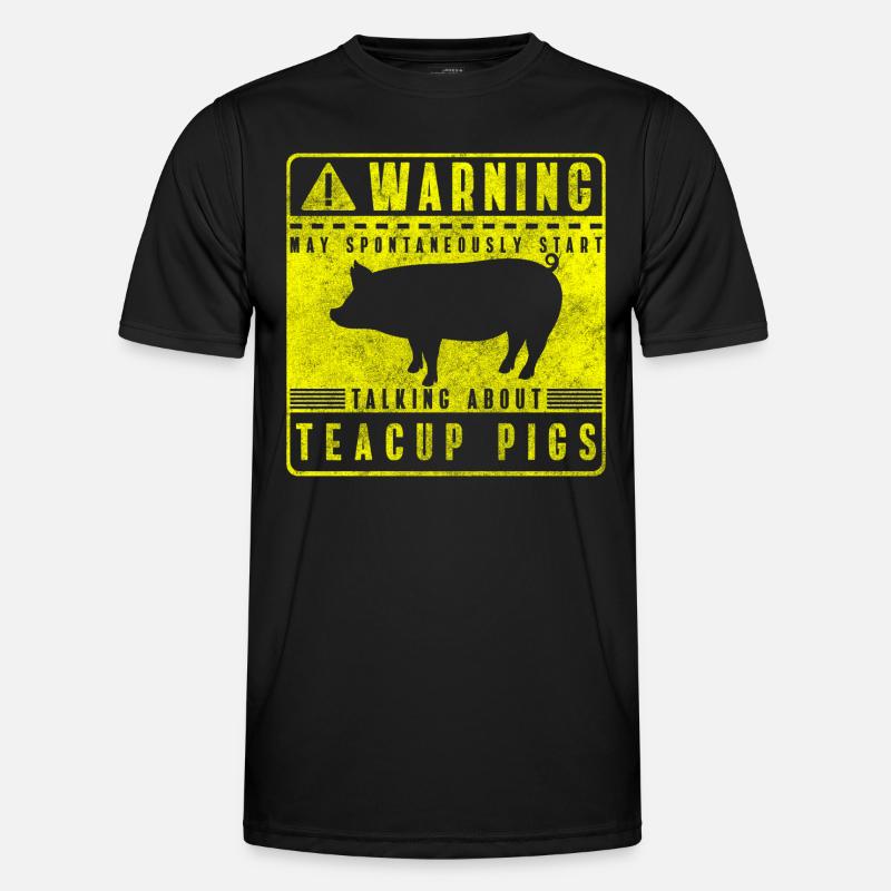 Pig breeding Men's Functional T-Shirt
