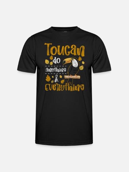 Nature Flying - Men's Functional T-Shirt - black