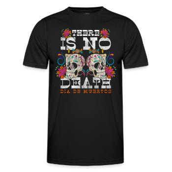 Mexico Death Honor Remembrance - Men's Functional T-Shirt - black - Front - AI Model Male 178 dark (178cm)