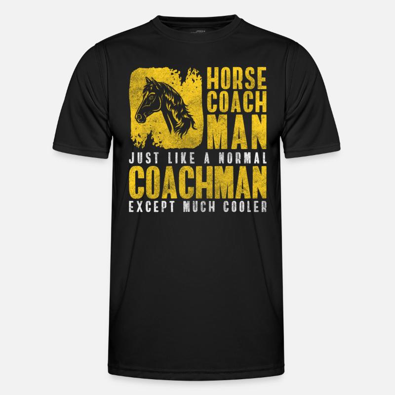 Balade en calèche Cavalier invité T-shirt sport Homme
