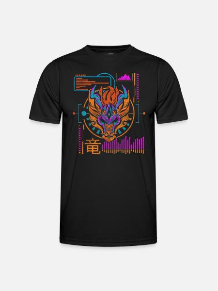 Future Style, Technology, Gaming - Men's Functional T-Shirt - black