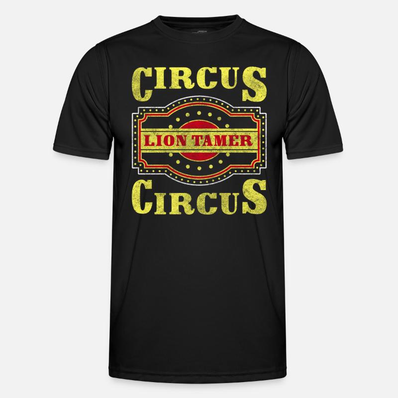 Manege Athlete Monkey Circus - Men's Functional T-Shirt - black