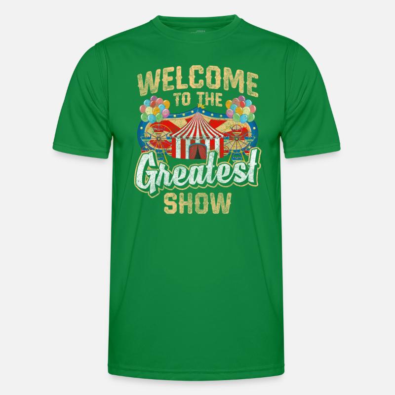 Circus Tent Director Idiots Men's Functional T-Shirt