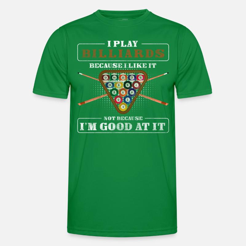 Billiard Hobby The Master Men's Functional T-Shirt