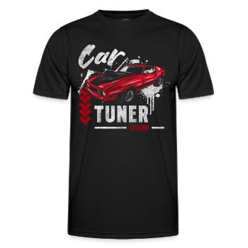 Tuning Mechaniker Contest - Männer Funktions-T-Shirt - Schwarz - Vorne - AI Model Male 178 dark (178cm)