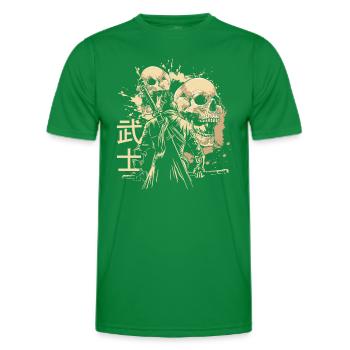 Asien Orientalisch Legenden Zeitreise - Männer Funktions-T-Shirt - Kelly Green - Vorne - AI Model Male 178 dark (178cm)