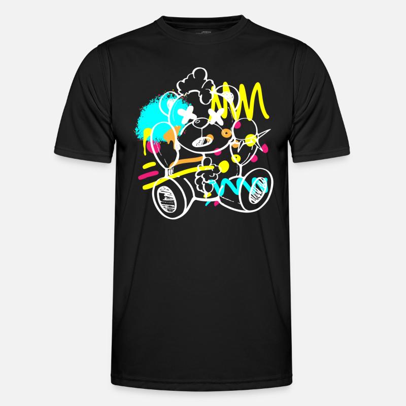 Urban Mauer Breakdance Streetmind - Men's Functional T-Shirt - black