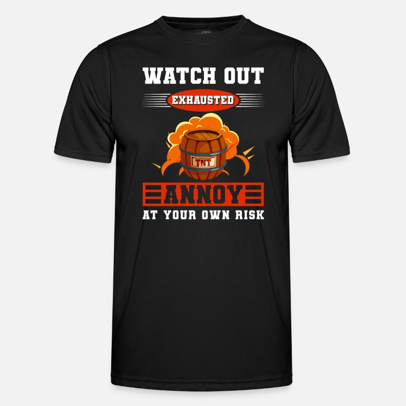 Pyro Highlight Stadium - Men's Functional T-Shirt - black