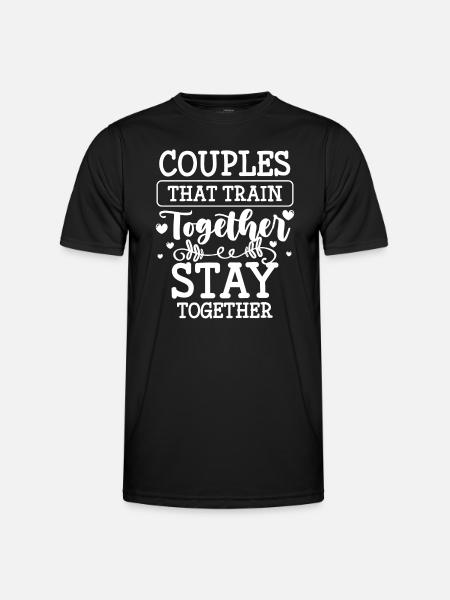 Training Sport - Männer Funktions-T-Shirt - Schwarz
