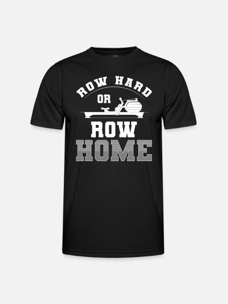 Rowing Training - Men's Functional T-Shirt - black